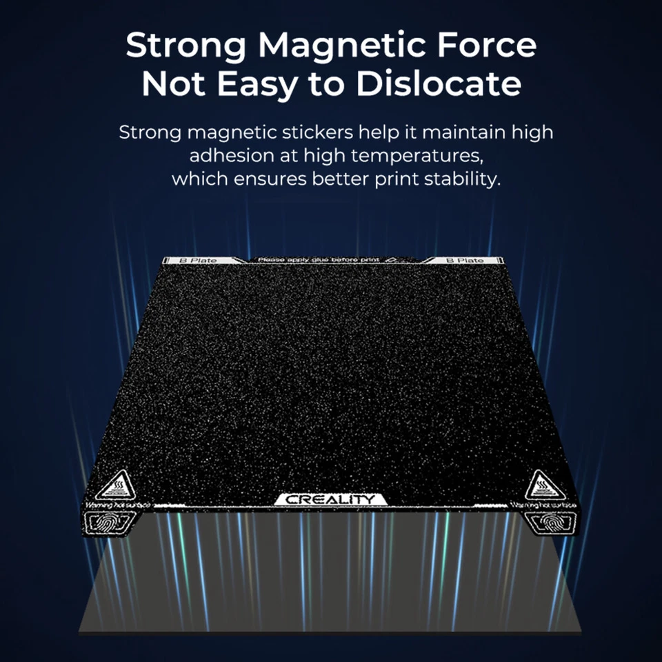 Набор сборочных пластин Creality K1 Max PEI гибкая пружинная стальная платформа 315 * 310 мм - Изображение 3 из 4
