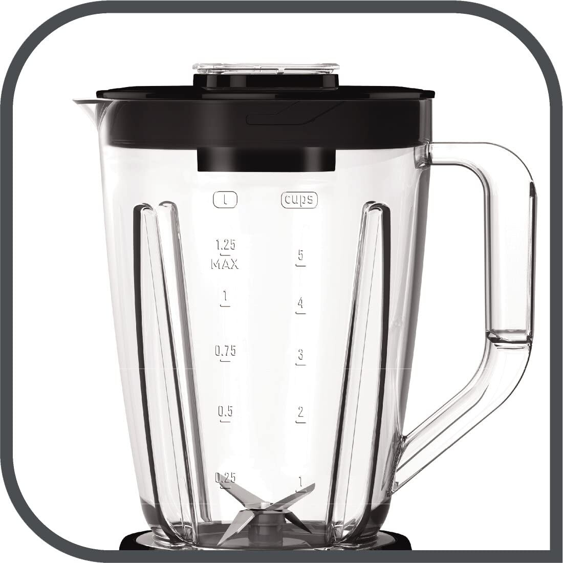 Tefal BL420840 NEW Jug Blender with 2 Speeds Blendforce II 1.5L 600w