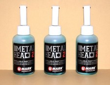 3 Metal Head2 Paint Markers 2 Oz Green Auto Salvage Industrial Junk Yard Crafts