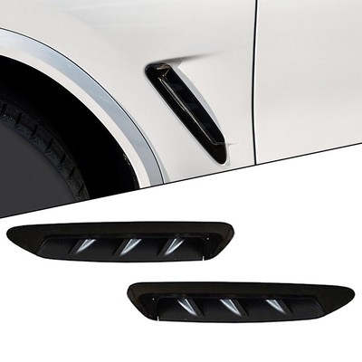 Performance schwarze Luftkanalverkleidungen passend für BMW G01 X3 M Sportmodel