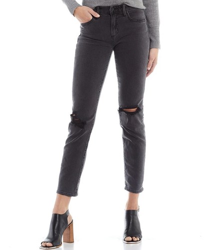 Straight Leg Cigarette Ankle Jeans Size 