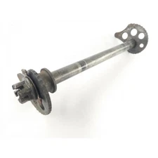 Yamaha XT 350 3YT / 55V [1991] - Rear Axle with Chain Tensioner