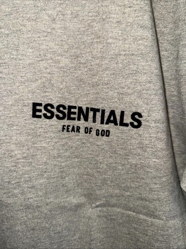 T-shirt FEAR OF GOD ESSENTIALS SS22 "Ciemne płatki owsiane" AUTENTYCZNY (ROZMIAR XXS-XXL) NOWY Z METKĄ - Zdjęcie 4 z 10