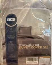 Duvet Cover Super Soft Comforter Cover King White E