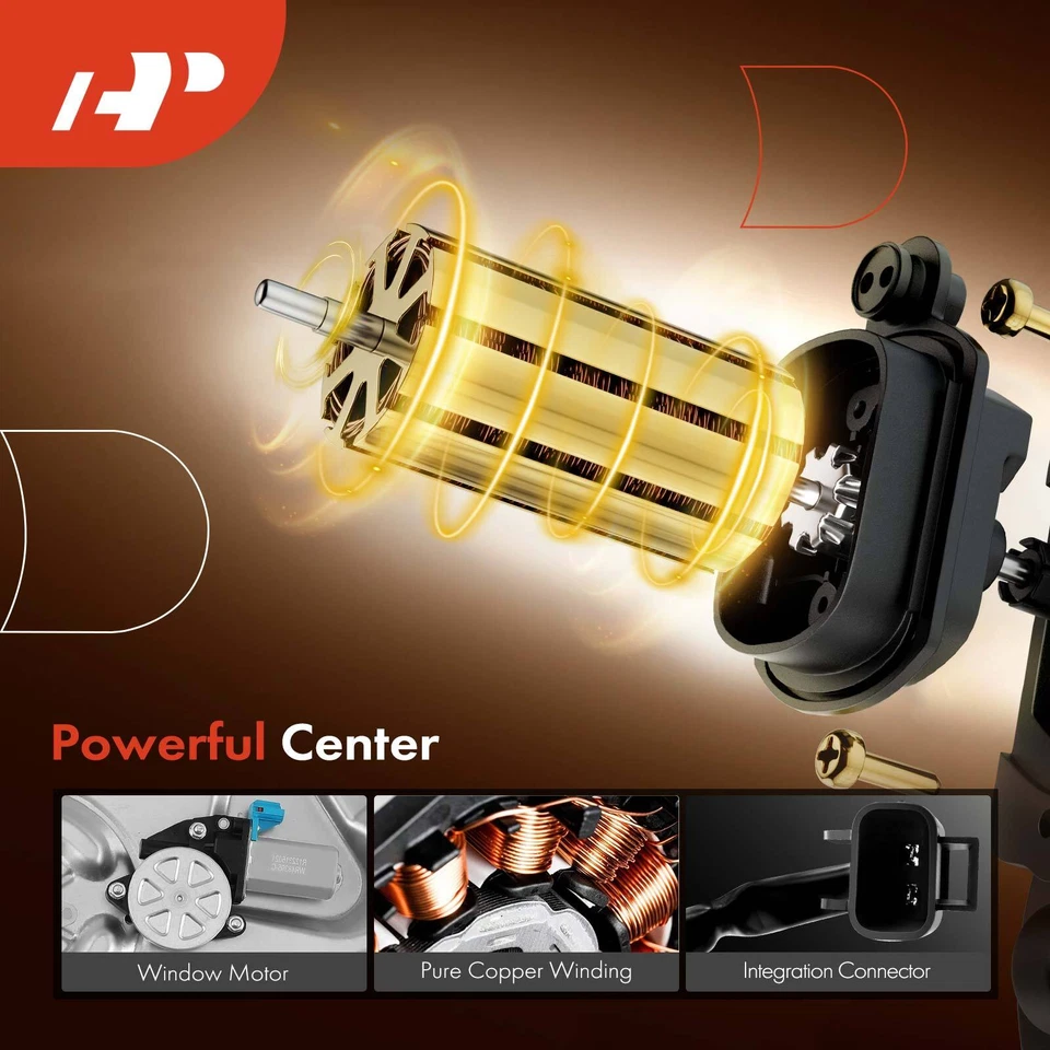 A-Premium Front Left Side Window Regulator with Motor for Kia Spectra5 2005-2009 - Image 4 of 4