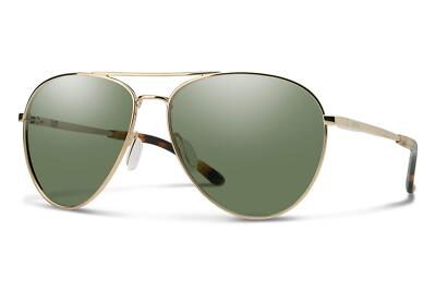 Smith Layback Sunglasses Gold / Gray Green, One Size