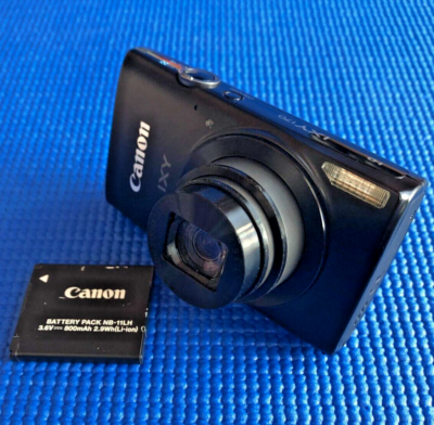 Canon IXY 170/PowerShot ELPH 170 IS/IXUS 170 20.0MP 12x Black F/S 