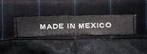 Kenneth Cole Navy Blue Pin Striped Wool Mens 33X31 Cuff Pants Suit 40R Mexico - Picture 10 of 12