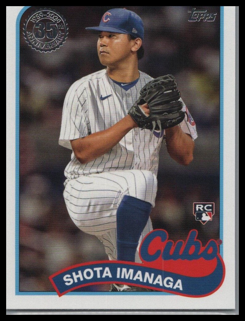 Shota Imanaga - 2024 Topps 1989 35th Anniversary Cubs #89B2-4
