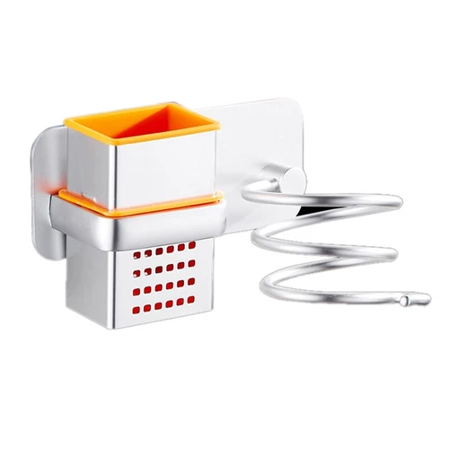 Haartrocknerhalter Silber