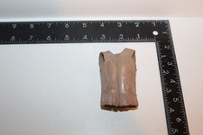 VTG. Marx Janice Jane Josie West 12" Action Figure Doll Vest Beige Buckskin