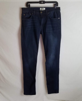 ACNE STUDIOS Mens Ace Oreo Dark Wash Jeans Size 34x34