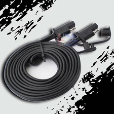 25ft. Battery Quick Disconnect Connect 2-Pin SAE Waterproof Wire Harness