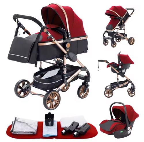 Passeggino 3in1 trio baby carrozzina ovetto bambini neonati leggero TANTI COLORI - Foto 179 di 214