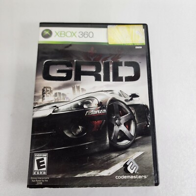 GRID (Microsoft Xbox 360, 2007) NTSC GAME TESTED VG No Manual 