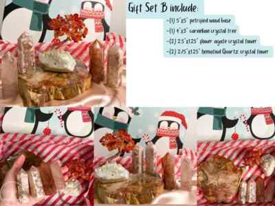 Intention Crystal Gift Set B, Best Gift Ideas for Crystal Lovers, Best Gift Set