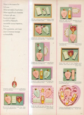 B8 VOGUE/HARPERS/NOVA ADVERT 13X10HARTNELL'S YOUNG FRAGRANCE IN LOVE