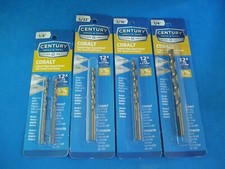 LOT OF FIVE ASSORTED COBALT SPLIT POINT DRILL...
