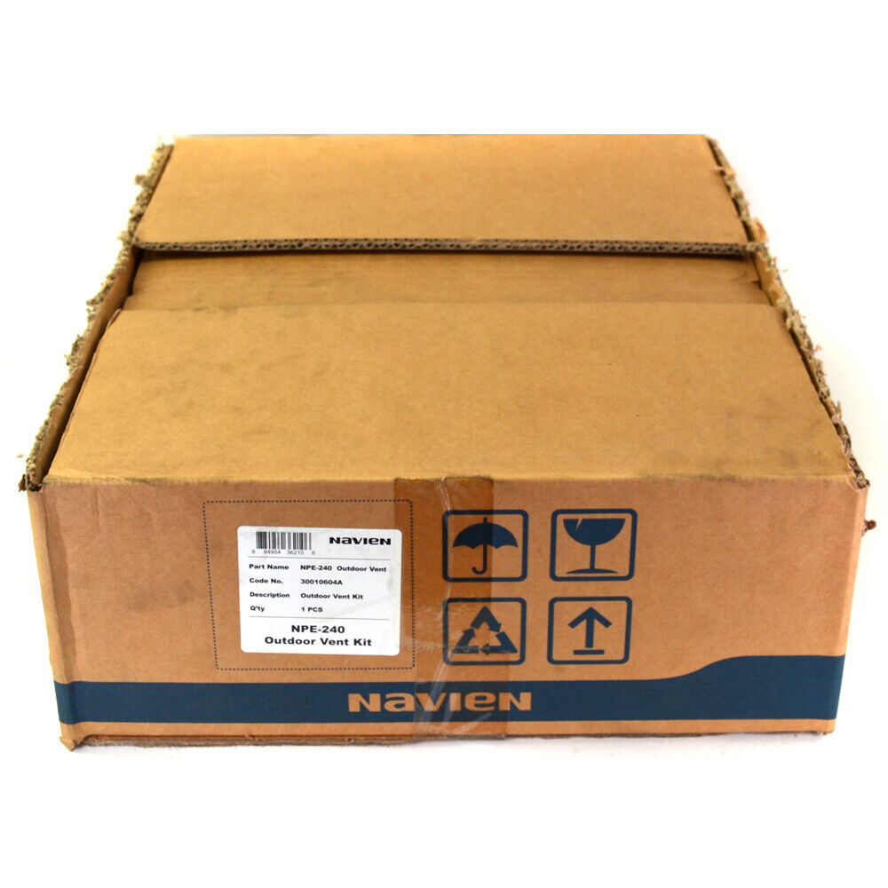 NEW Navien NPE-240 30010604A Outside Vent Kit Polypropylene NEW Navien NPE-240 30010604A Outside Vent Kit Polypropylene