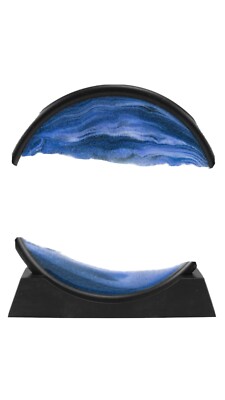 3D fließender Sand Nachtlicht Sanduhr Lampe Deko Sand Szene 