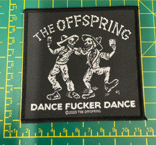 The Offspring Dance Fker Dance Woven Sew On Patch Officially Licensed