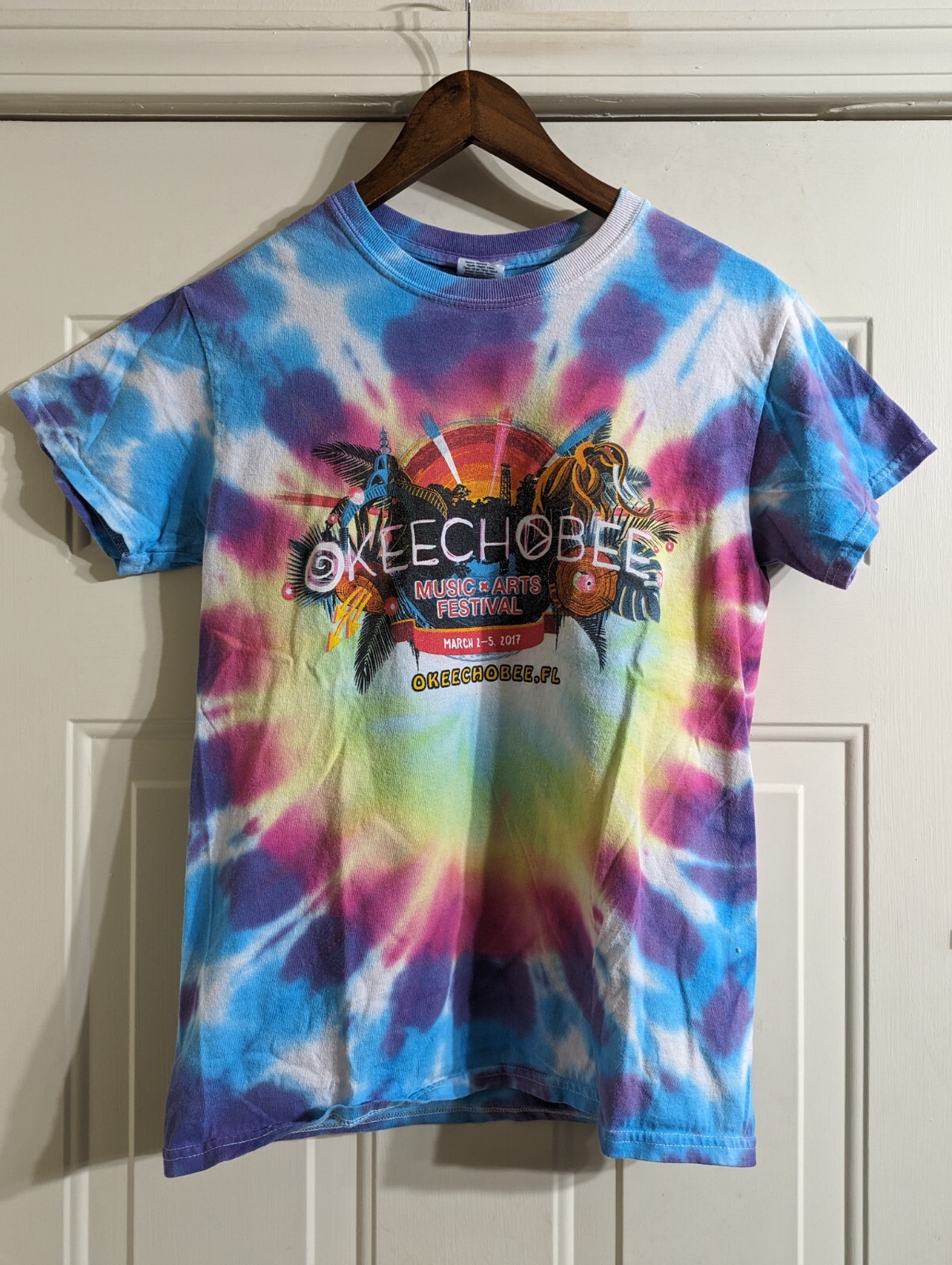 Okeechobee Music & Arts Festival 2017 Tie-Dye Shirt