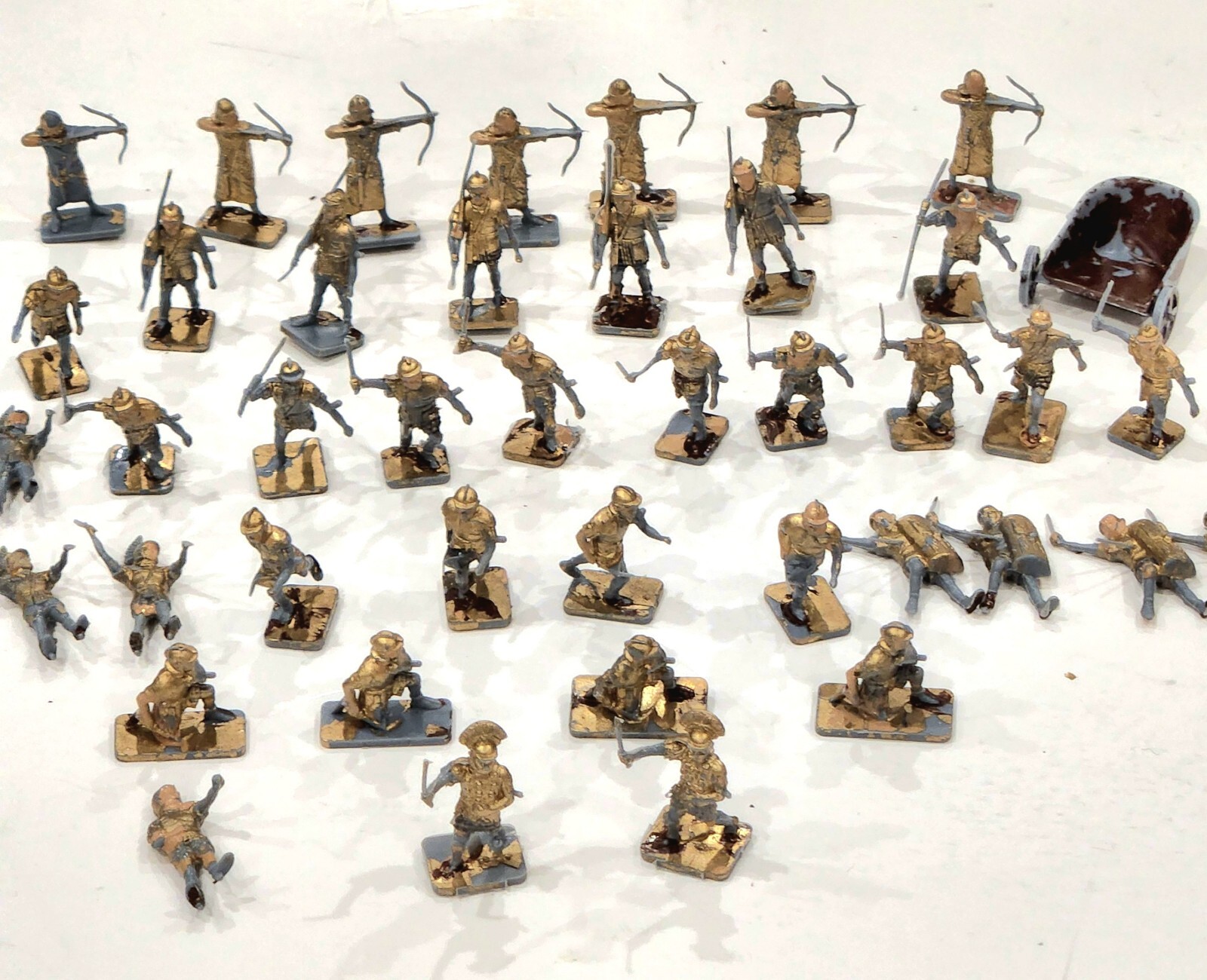 Lot of 40 Vintage Miniature Plastic Roman Soldiers by Airfix eBay