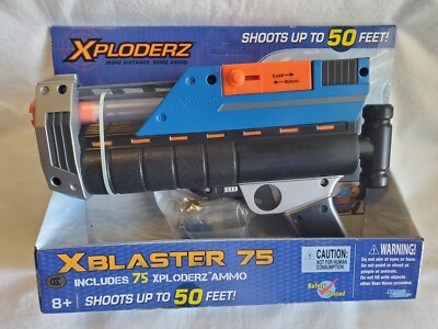 Xploderz Xblaster 75 NIB Shoots Up To 50 Feet. | eBay