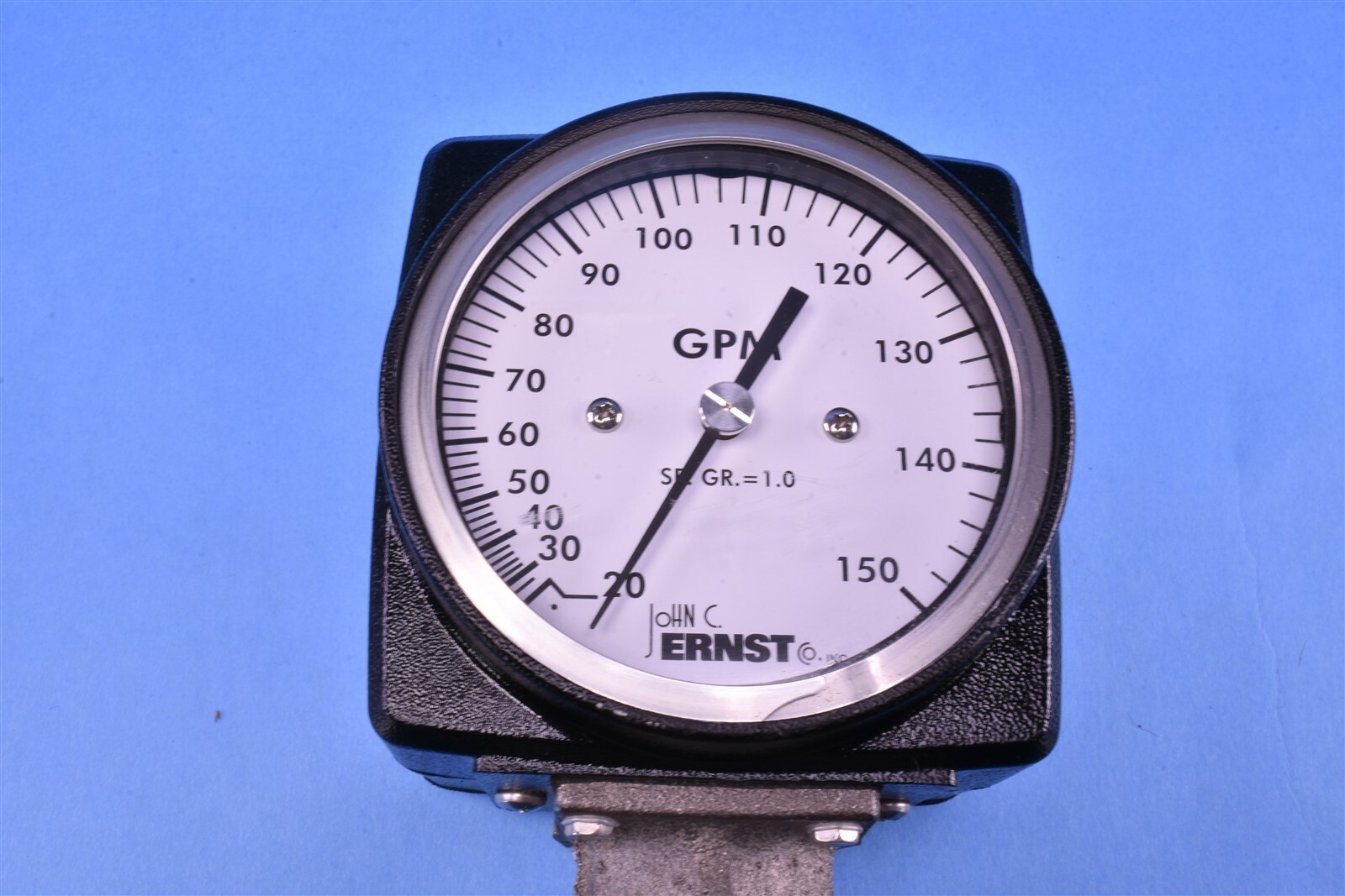 Ernst Model 300 Flow Meter 180PSIG 212*F Monel P/N: 2-72-L-150-DF