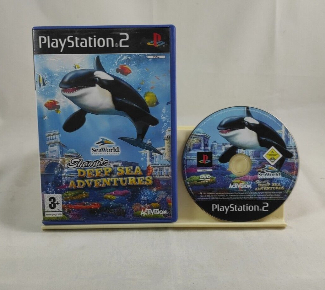 SHAMU'S DEEP SEA ADVENTURES PlayStation 2 PS2 Case And Disc game