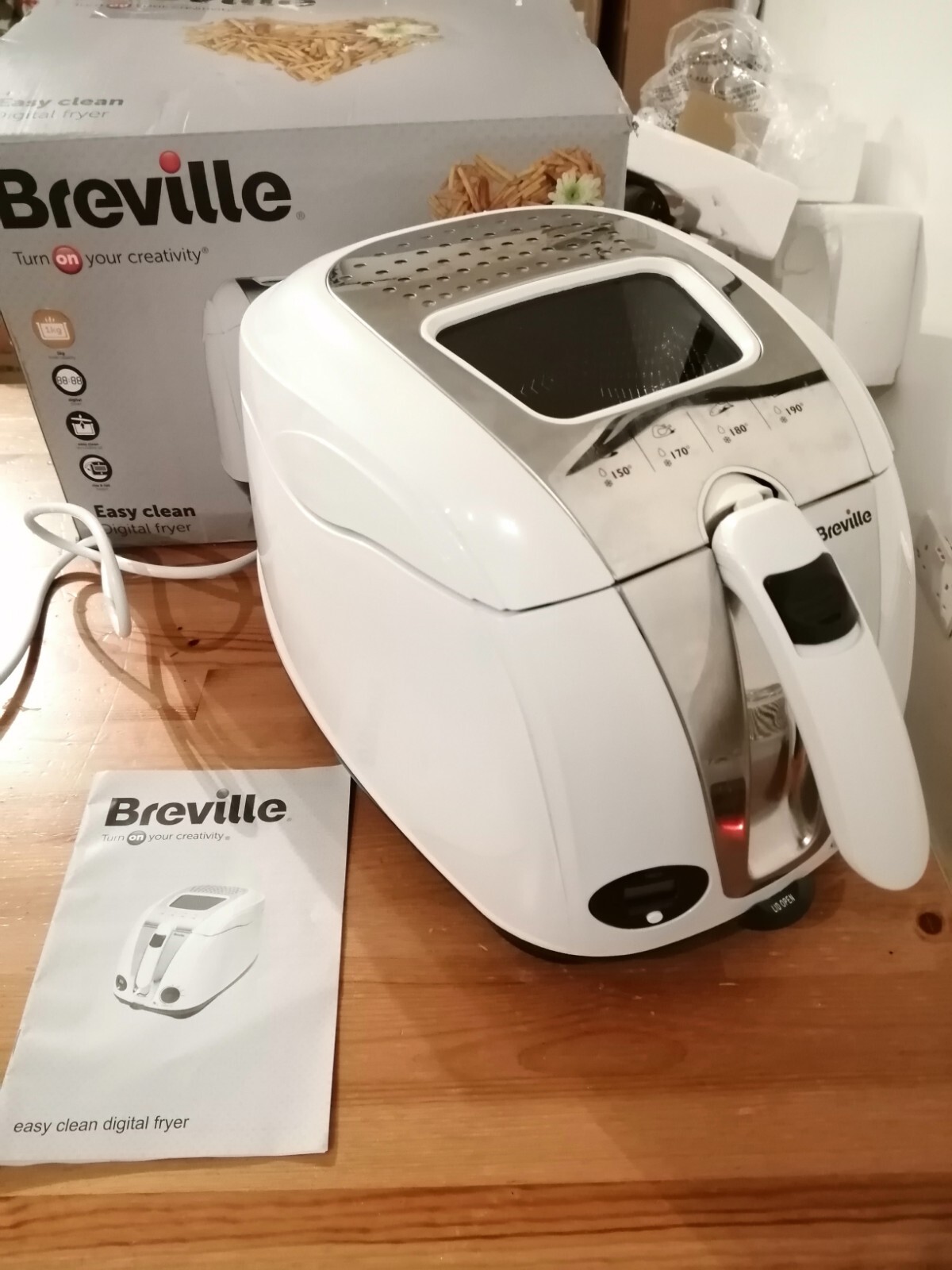 Breville VDF108 Easy Clean 2L Deep Fryer 798256078767 eBay