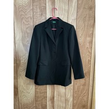 United Colors of Benetton Black 3-Button Tail...