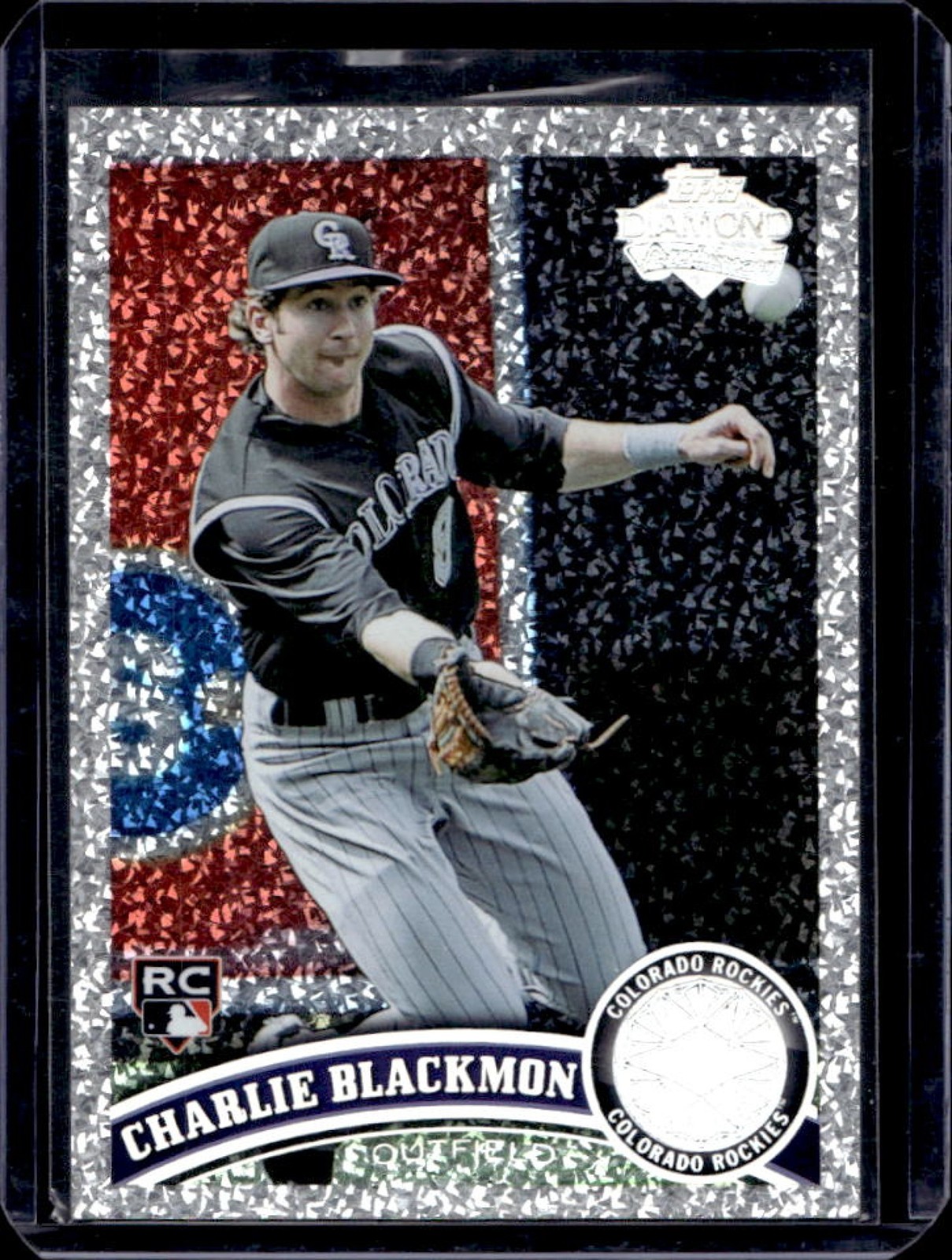 2011 Topps Update Charlie Blackmon RC Diamond Anniversary Rookie #US231 Rockies