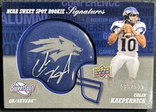 2011 Upper Deck Sweet Spot Rookie Signatures /599 Colin Kaepernick Auto RC