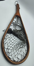 old lake fishing hand made net