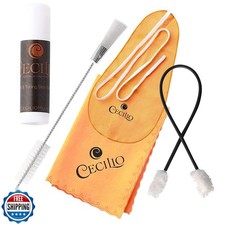 Cecilio Flute Care Kit - Complete Maintenance Kit, Includes Swabs