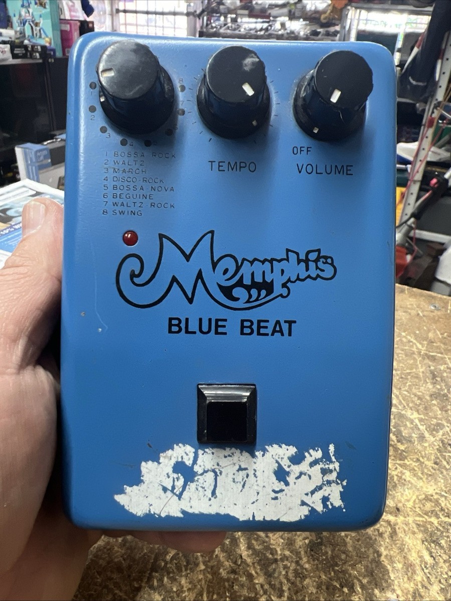 RARE Vintage 1970s Memphis “Blue Beat” ME-10 Drum Machine Effects
