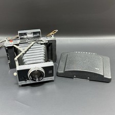 Polaroid Model 195 Folding Land Camera Tomioka f/3.8 Lens with Hard Cover