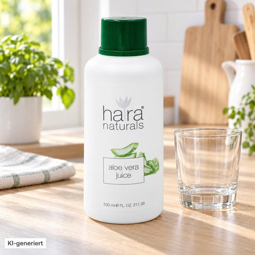 Ha-Ra Naturals Aloe Vera Juice 530 ml – Ha-Ra Art.-Nr.: 6402 - Afbeelding 2 van 5