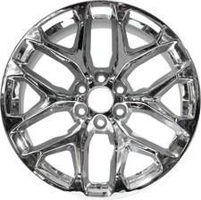 Alloy Wheel 22 Inch For 15-20 Chevrolet Silverado 1500 22x9 Rim 6 Lug 139.7mm
