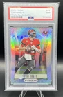 2022 Panini Prizm #PF1 Tom Brady Flashback Silver Prizm Buccaneers PSA 9 MINT