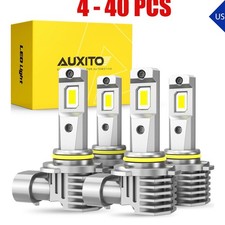9006 9005 Hilo Beam Led Headlight Bulbs Super Bright White 6500k Combo M6 4-40x 9006 9005 Hilo Beam Led Headlight Bulbs Super Bright White 6500k Combo M6 4-40x