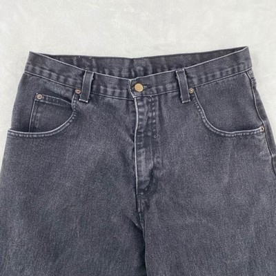 パンツ SOLO PURE BUGGY JEANS made in U.S.A. Solo Jeans Men 34 Black Vintage 90s Streetwear Baggy Wide Leg Made