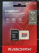SanDisk ImageMate 512GB Class 10 microSDXC UHS-I Memory Card