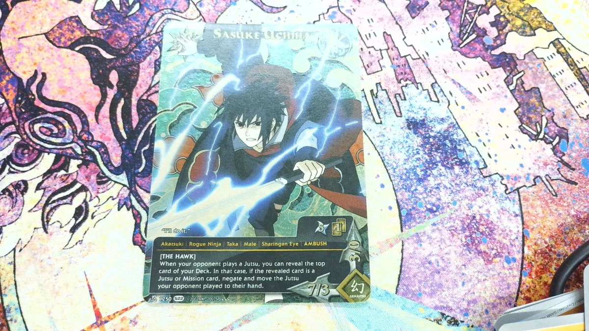Naruto Sasuke In Individual Collectible Card Game Cards for sale