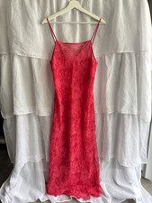 Valerie Stevens Vintage Floral Nightgown, Women s Size Medium, Red Roses