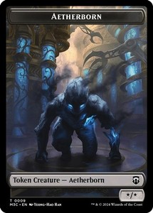 Aetherborn // Servo Double-Sided Token #9 // 33 Modern Horizons 3 MTG
