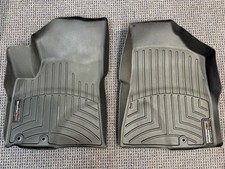 Weathertech Liners Floor Mats 2011 - 2013 Kia Sorento 1st Row - Black Weathertech Liners Floor Mats 2011 - 2013 Kia Sorento 1st Row - Black
