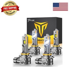 6500K Cool White 9005/HB3  9006/HB4 Fog Light Bulbs - Ultra Bright  Durable