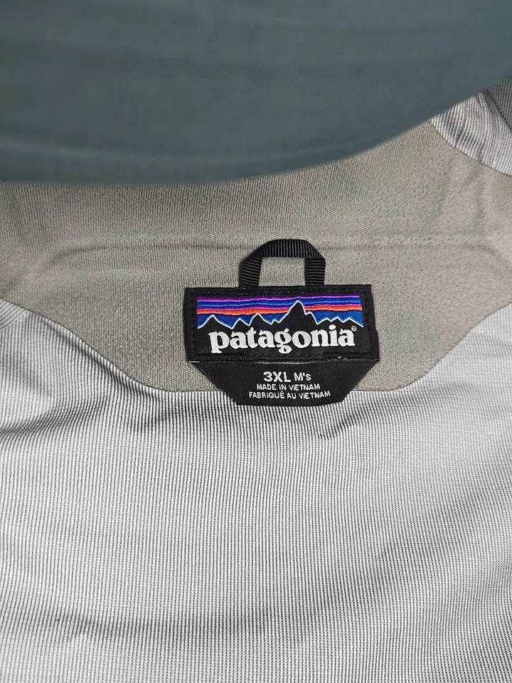 Chaqueta de Lluvia Patagonia Para Hombre 3XL Torrentshell Verde Nuevo Cremallera Completa 85241 Foto 2 de 4